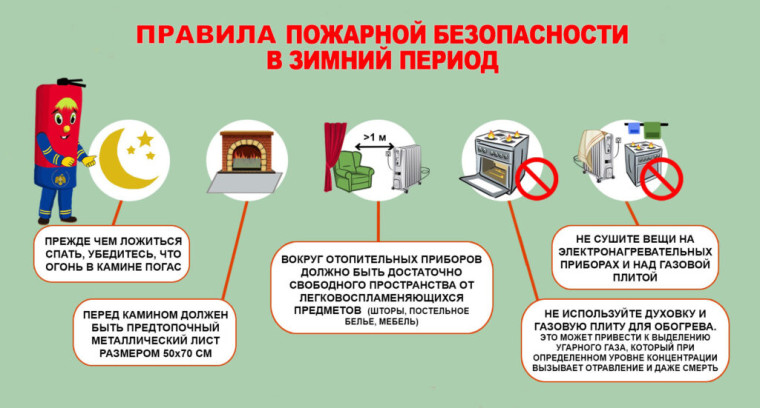 Отопительный период в самом разгаре, а это значит, что количество бытовых пожаров возрастает. Отопительный период в самом разгаре, а это значит, что количество бытовых пожаров возрастает.